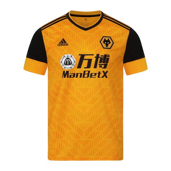 Tailandia Camiseta Wolves Primera equipo 2020-21 Amarillo